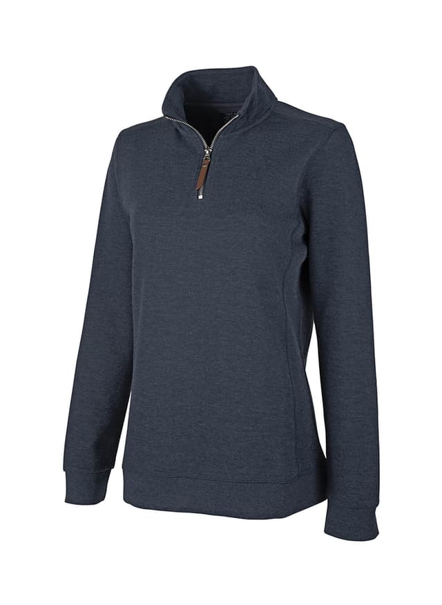 Charles River Women's Hudson Quarter-Zip - Navy 3XL