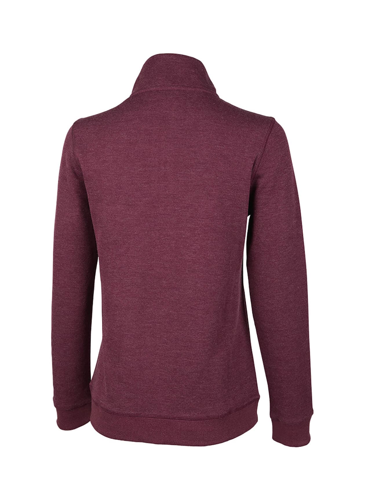 Charles River Women's Hudson Quarter-Zip - Red 3XL