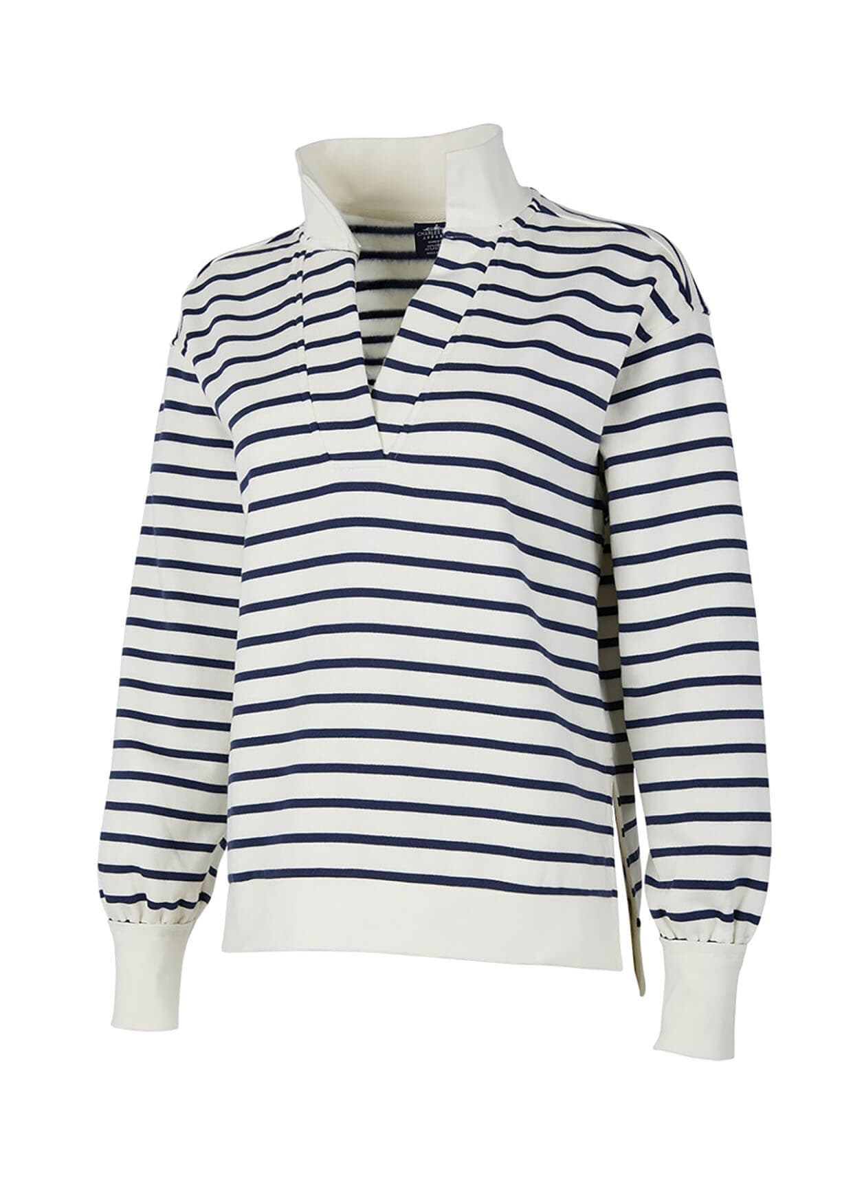 Charles River Women's Coastal Sweatshirt - Navy 3XL