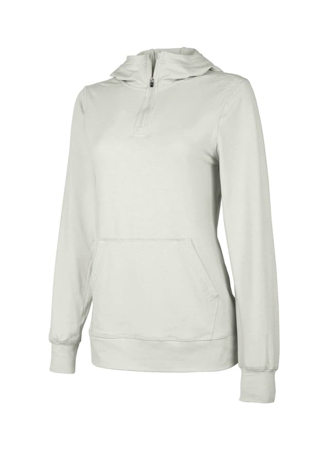 Charles River Women's Pulse Performance Quarter Zip Hoodie - Brown 3XL