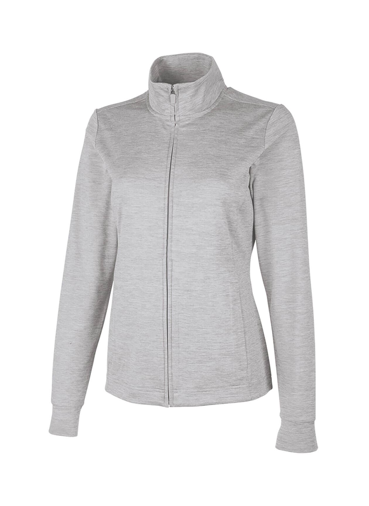 Charles River Women's Nu Fitness Jacket - Light Grey 3XL