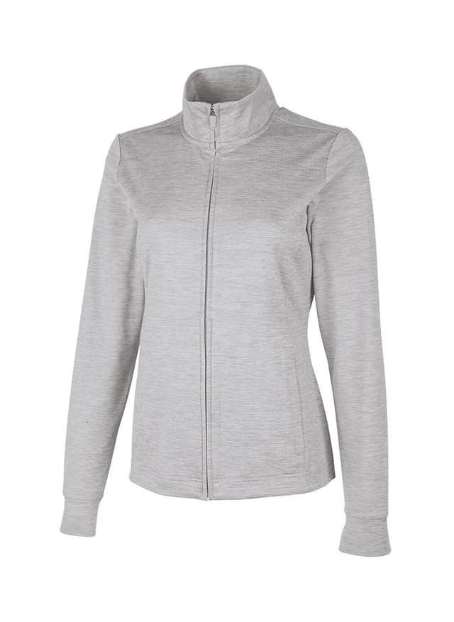 Charles River Women's Nu Fitness Jacket - Light Grey 3XL