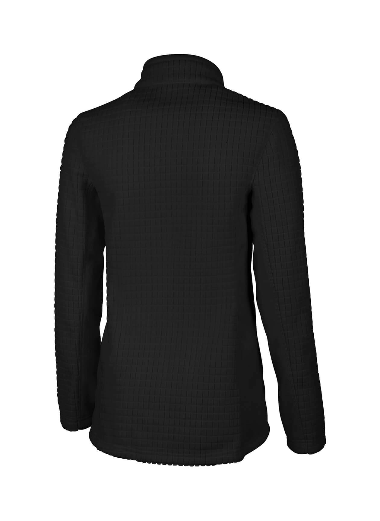 Charles River Women's Terrain Textured Fleece Jacket - Black 3XL