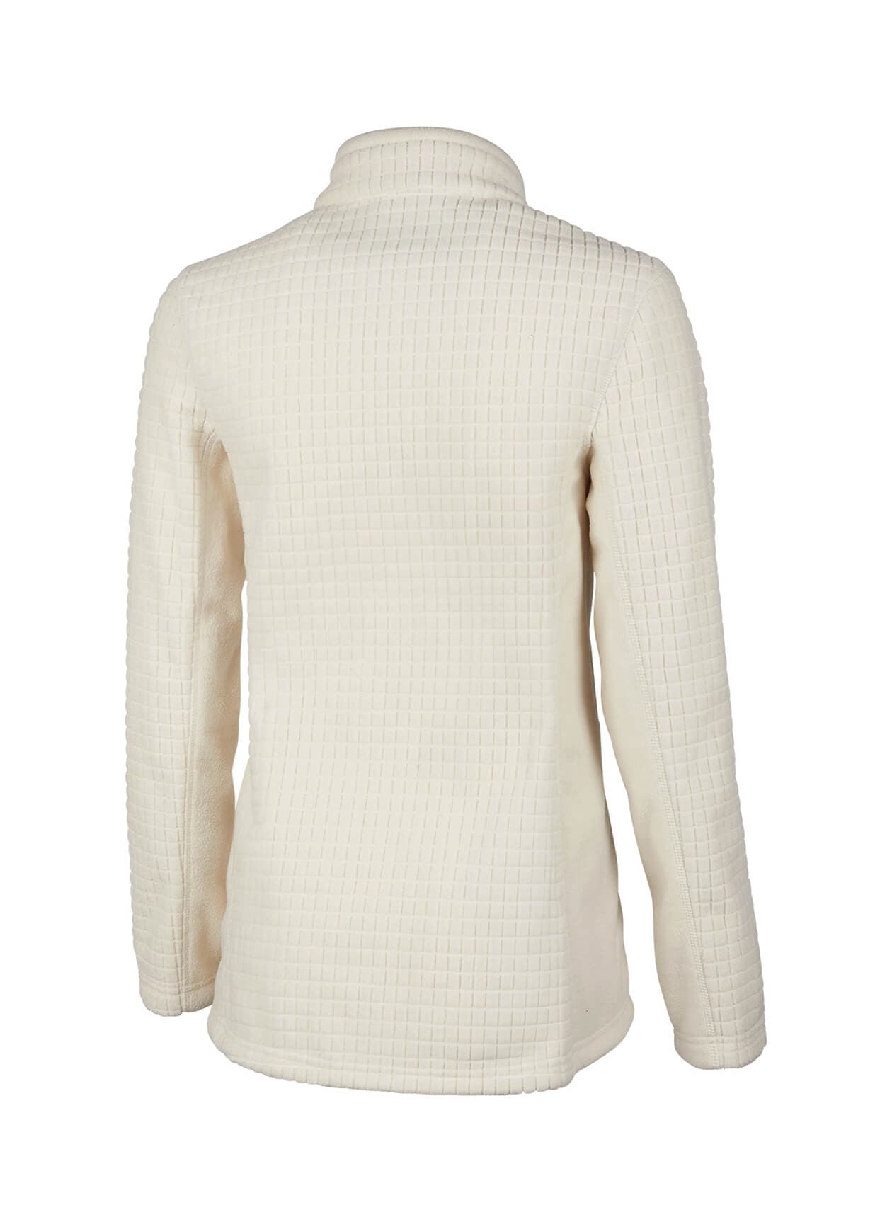 Charles River Women's Terrain Textured Fleece Jacket - White 3XL