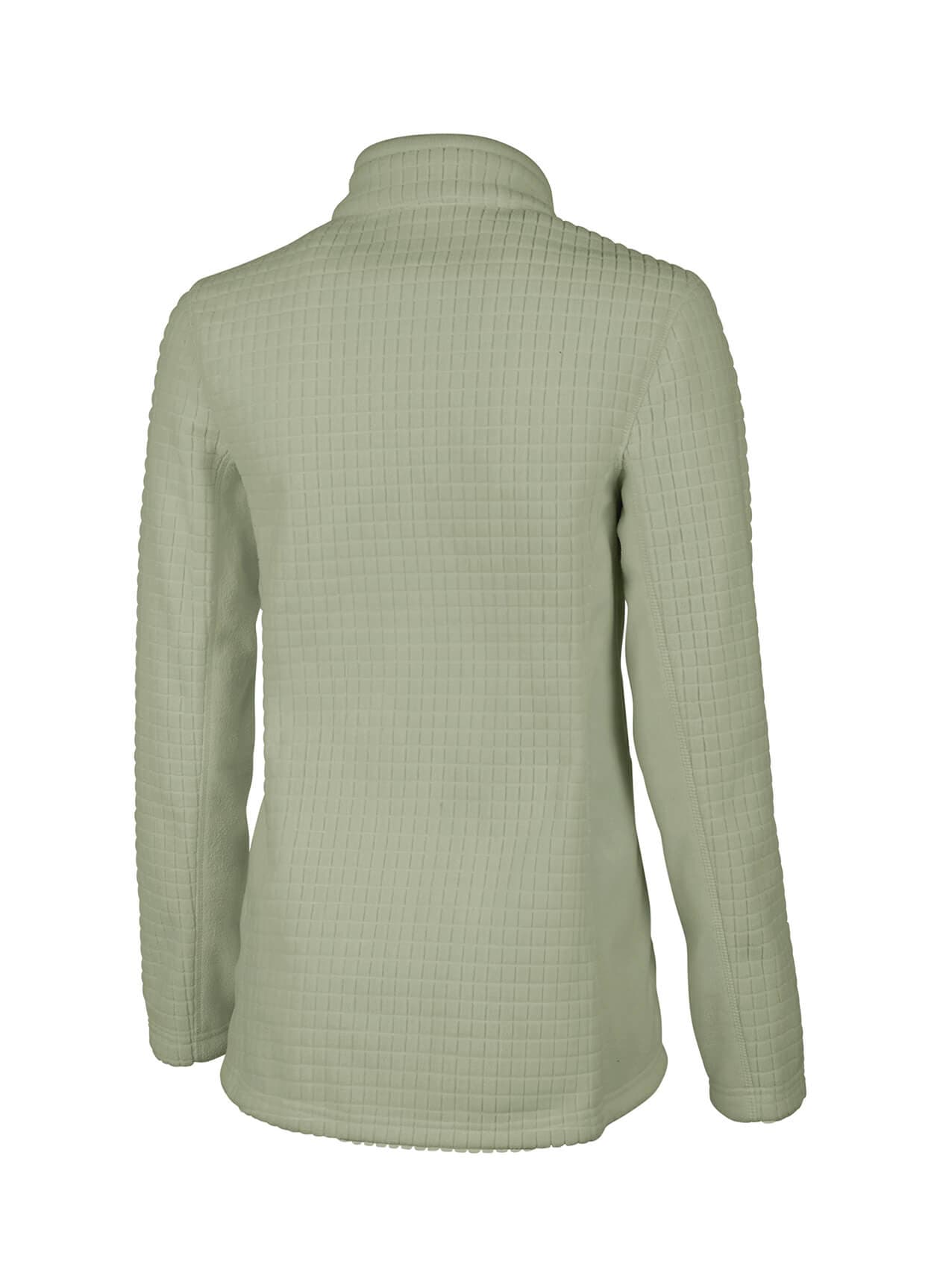 Charles River Women's Terrain Textured Fleece Jacket - Green 3XL