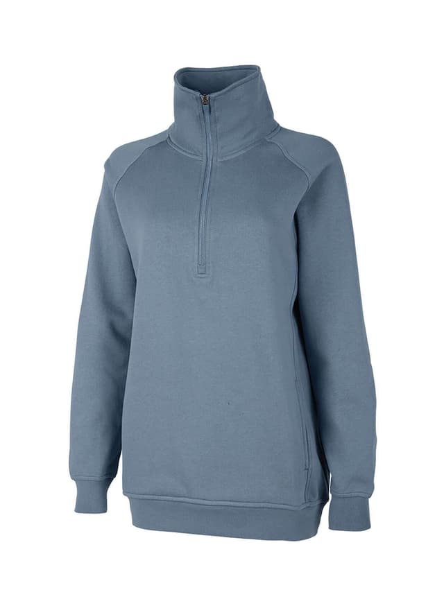 Charles River Women's Willow Funnel Neck Tunic - Cyan 3XL