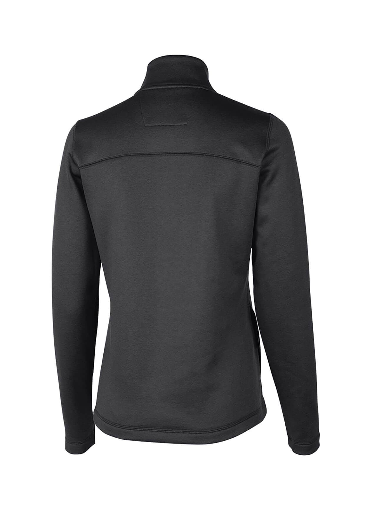 Charles River Women's Flex-Fleece Quarter-Zip - Black 3XL