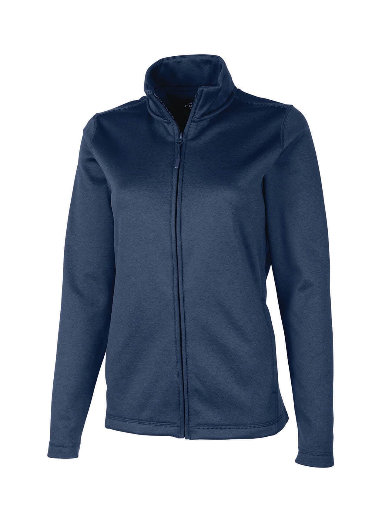 Charles River Women's Flex-Fleece Full Zip Jacket - Navy 3XL