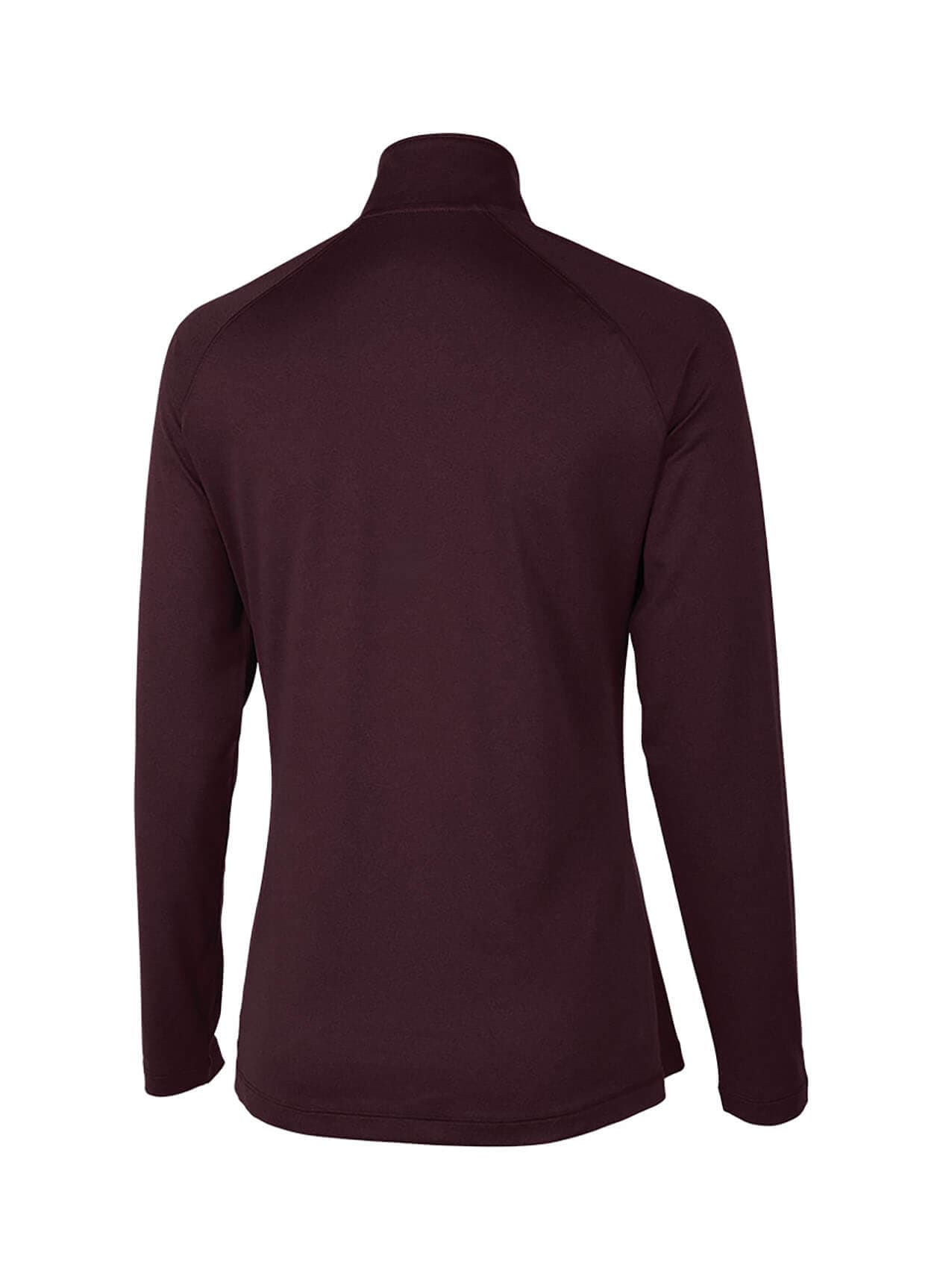 Charles River Women's Cayak Lightweight Stretch Quarter-Zip - Red 3XL