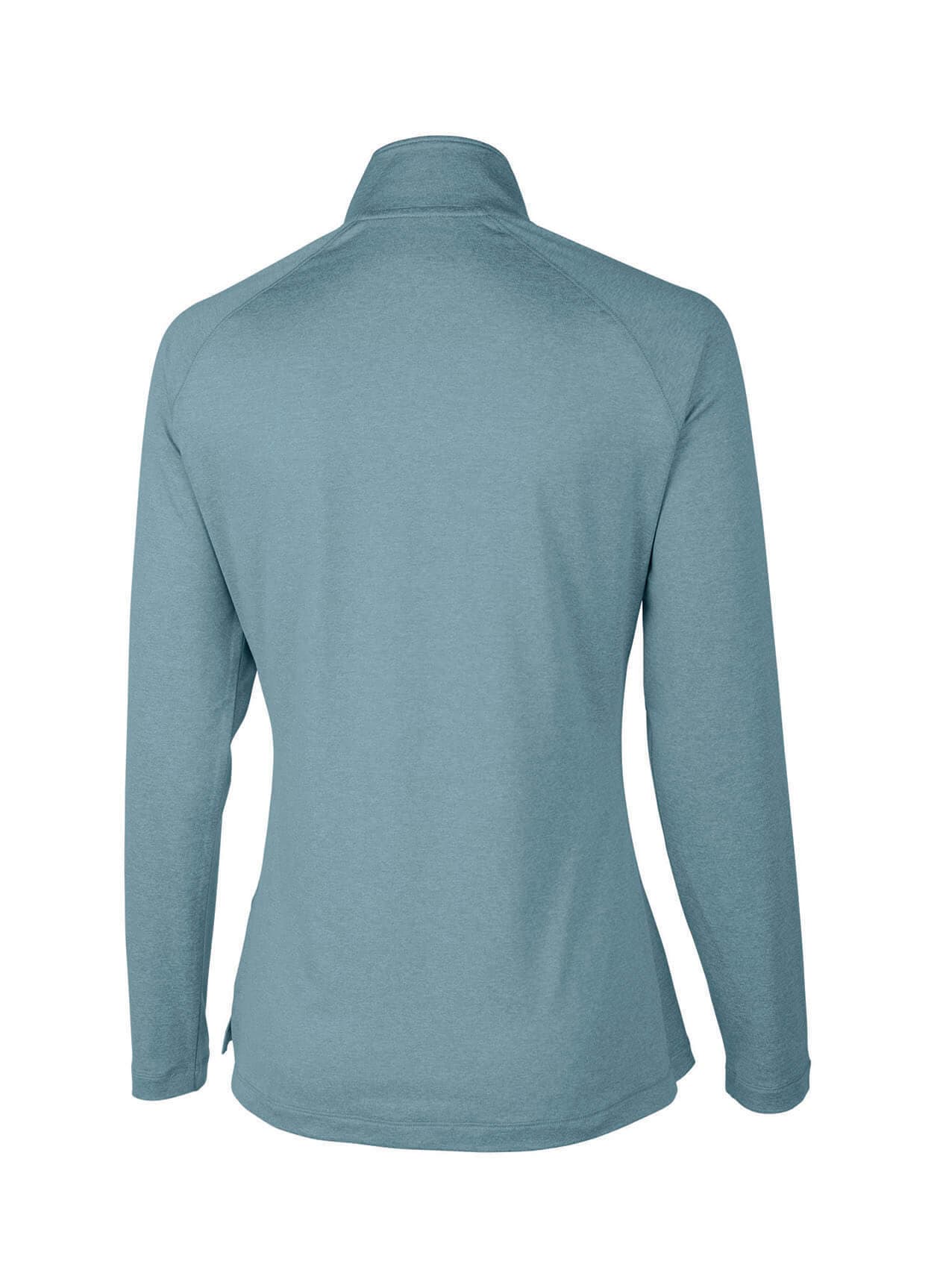 Charles River Women's Cayak Lightweight Stretch Quarter-Zip - Green 3XL