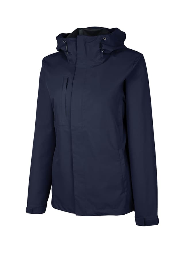 Charles River Women's Bershire Rain Jacket - Navy 3XL