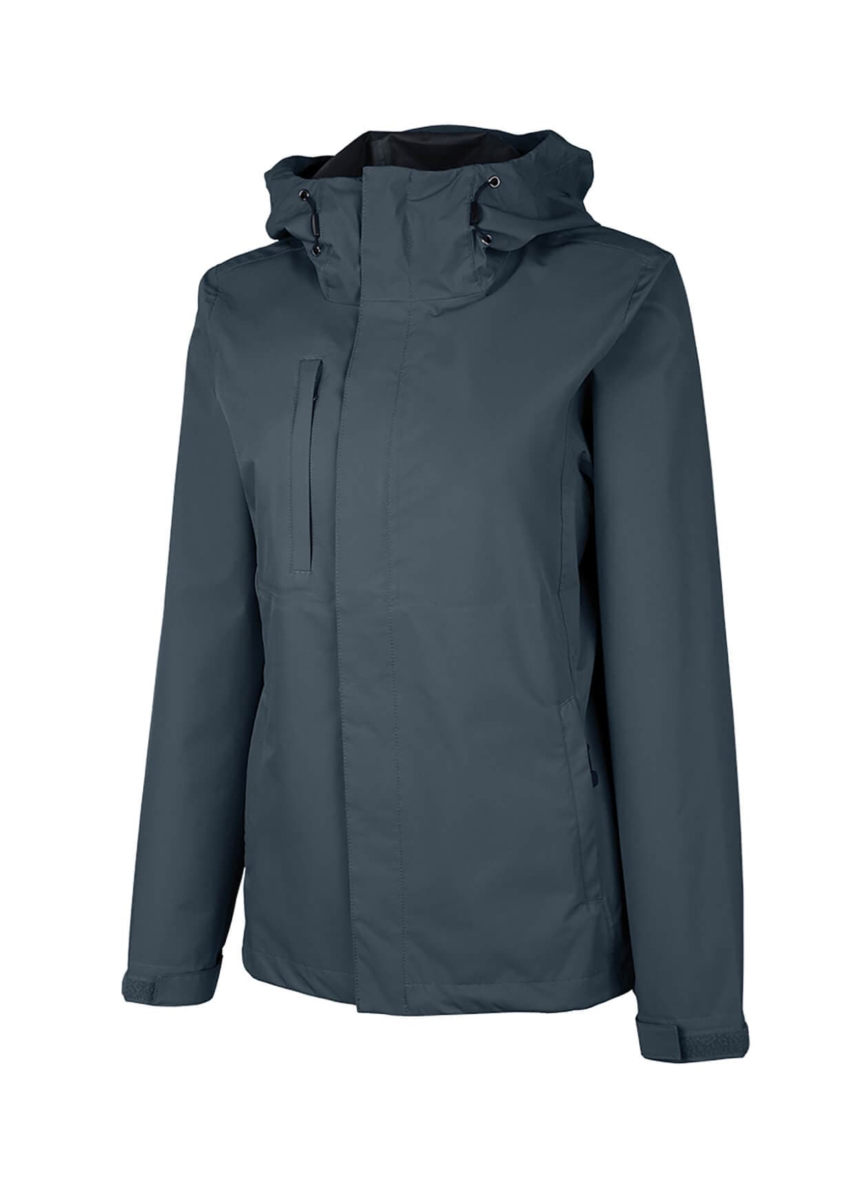 Charles River Women's Bershire Rain Jacket - Green 3XL