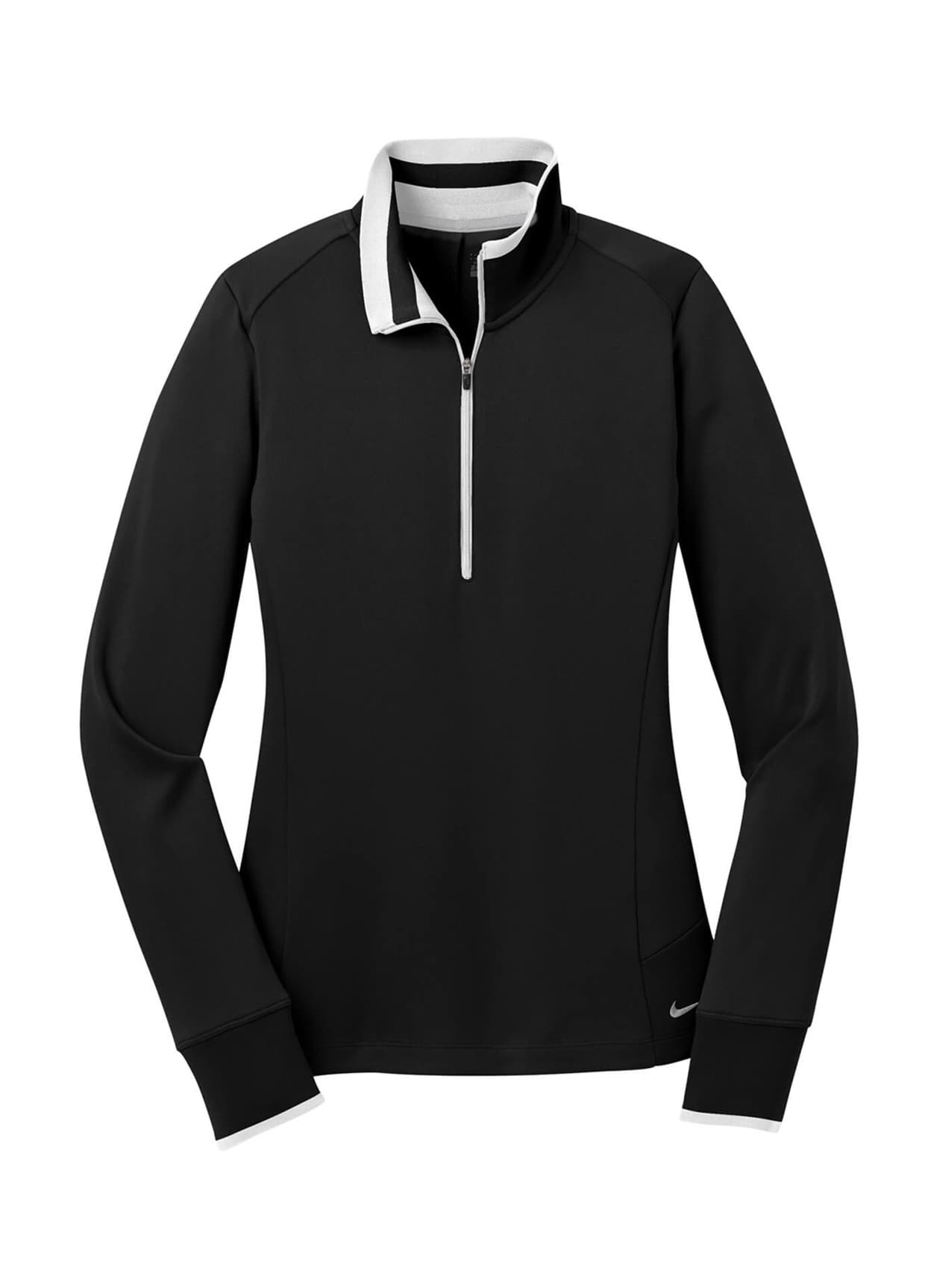 Nike Women's Dri-FIT Half-Zip - Black LG