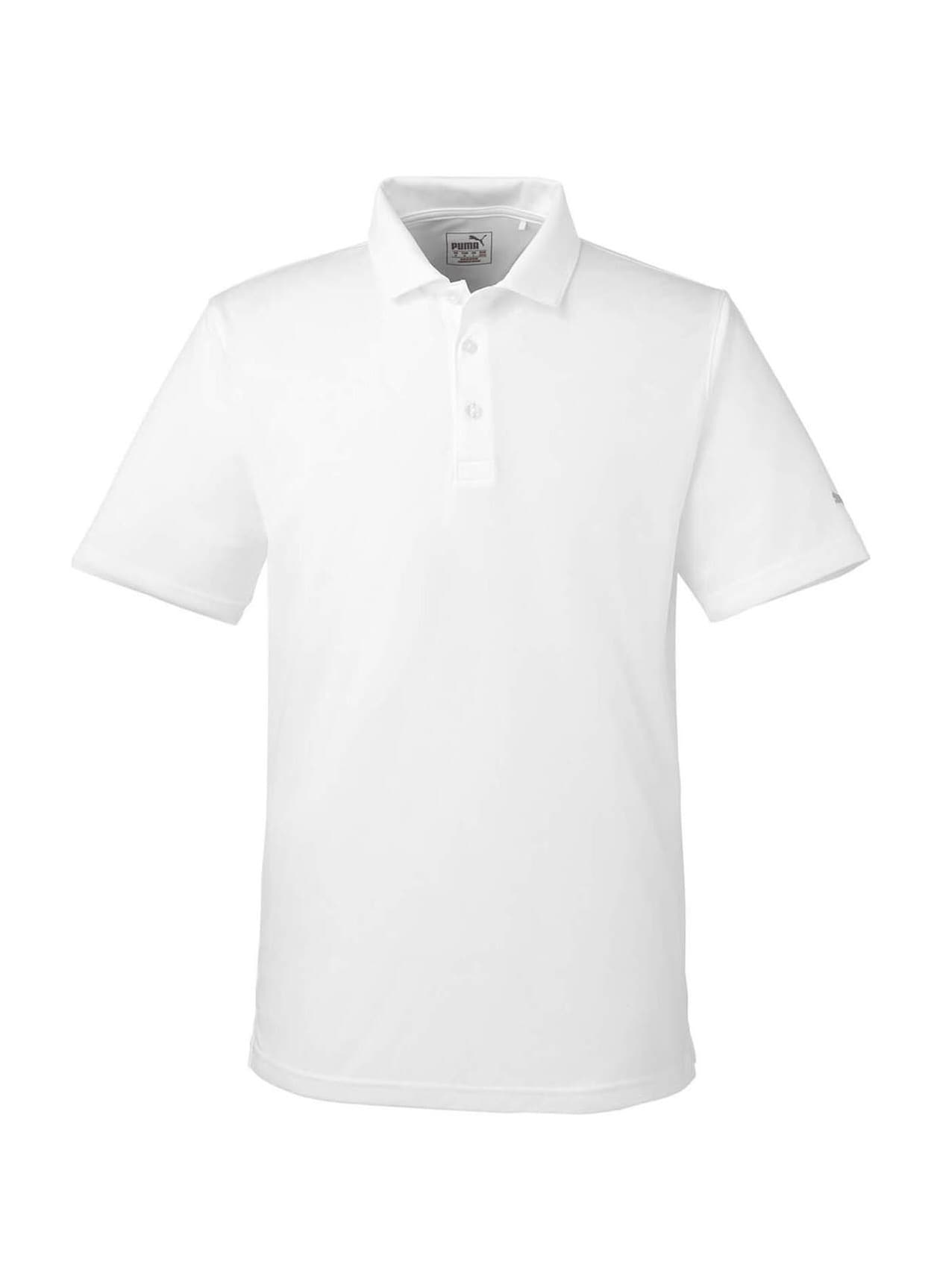 Puma Men's Icon Golf Polo - White 3XL