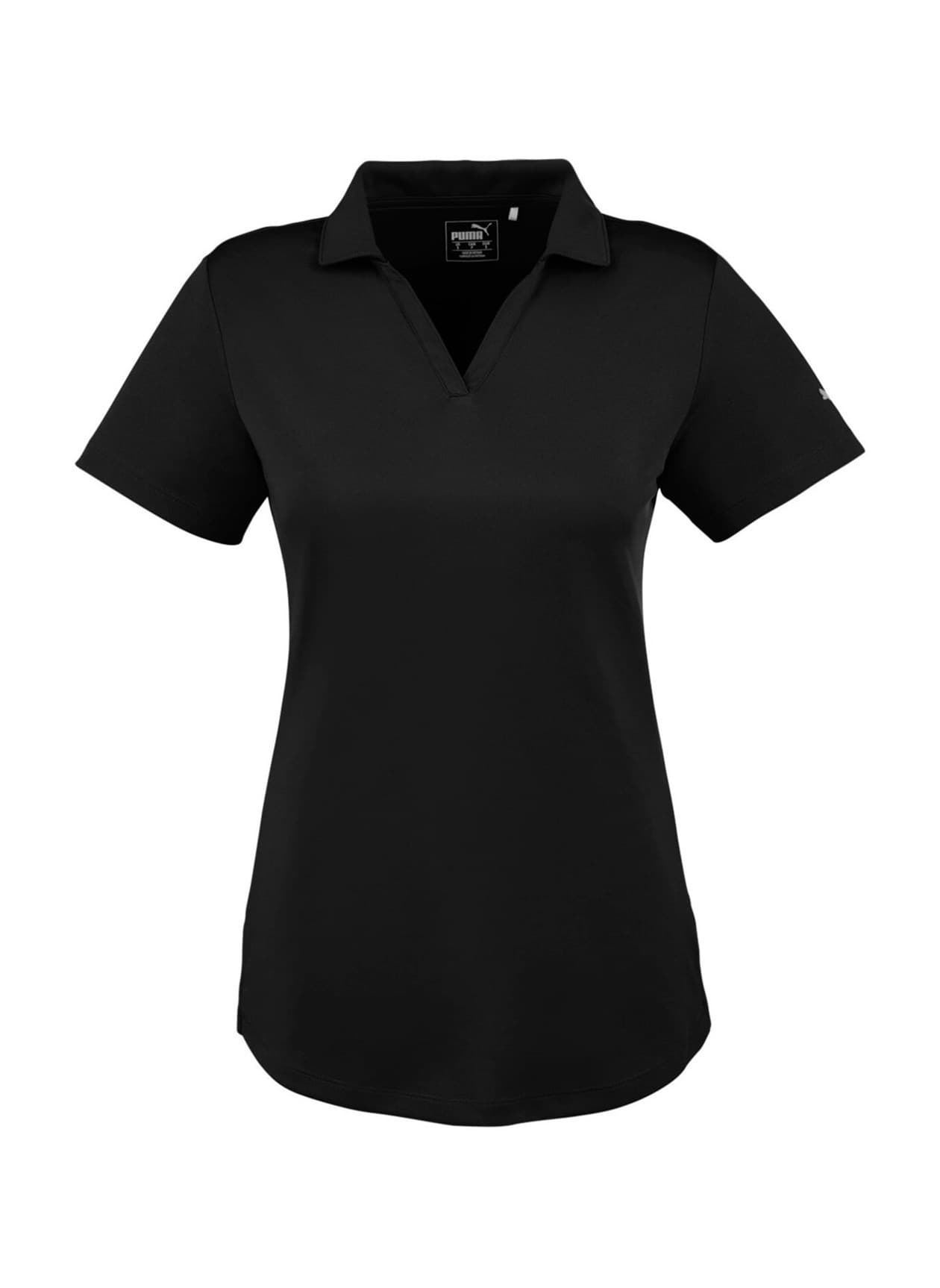 Puma Women's Icon Golf Polo - Black 3XL