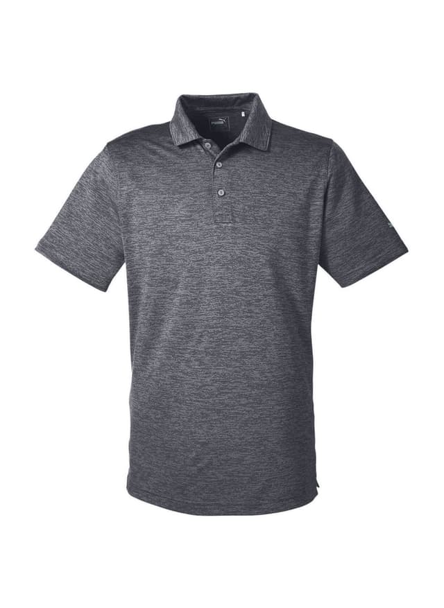 Puma Men's Icon Heather Polo - Black 3XL