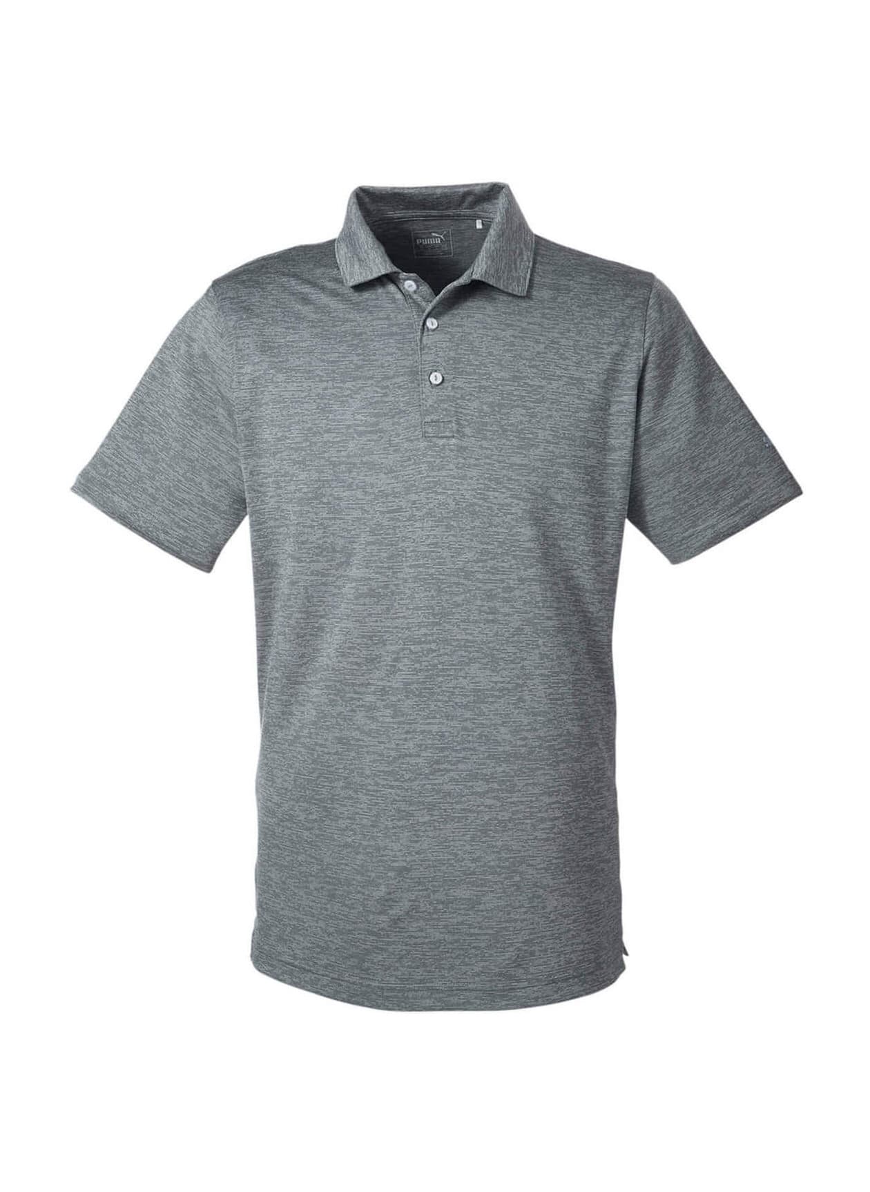 Puma Men's Icon Heather Polo - Dark Grey 3XL