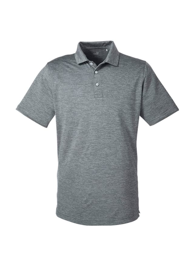 Puma Men's Icon Heather Polo - Dark Grey 3XL
