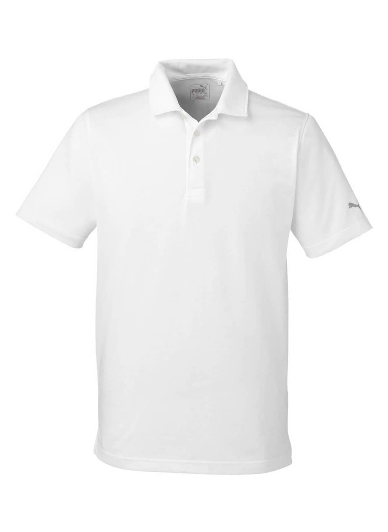 Puma Men's Fusion Polo - White 3XL