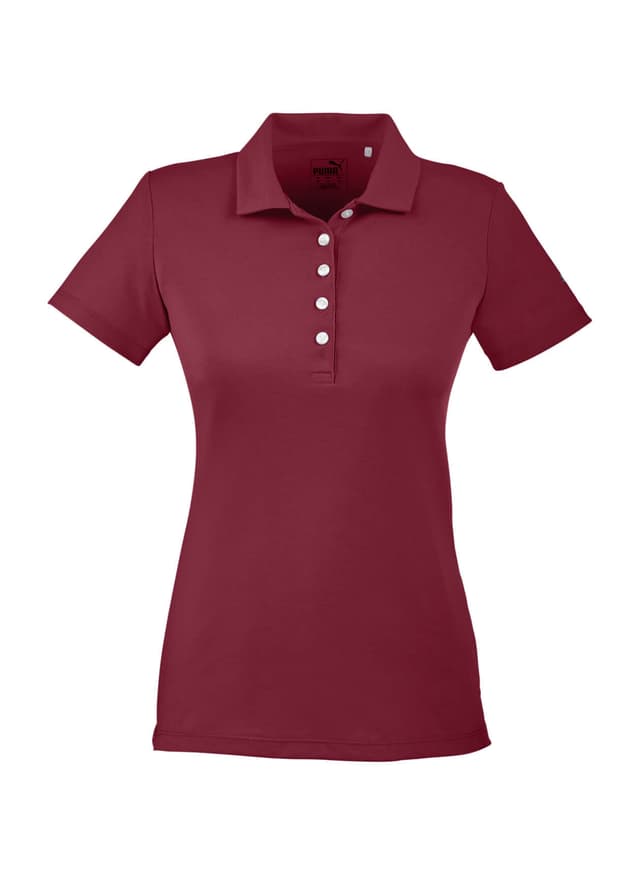 Puma Women's Fusion Polo - Cabernet (CAB) 3XL
