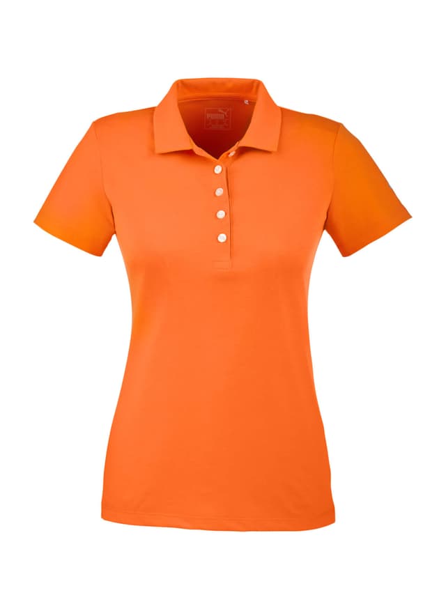Puma Women's Fusion Polo - Orange 3XL