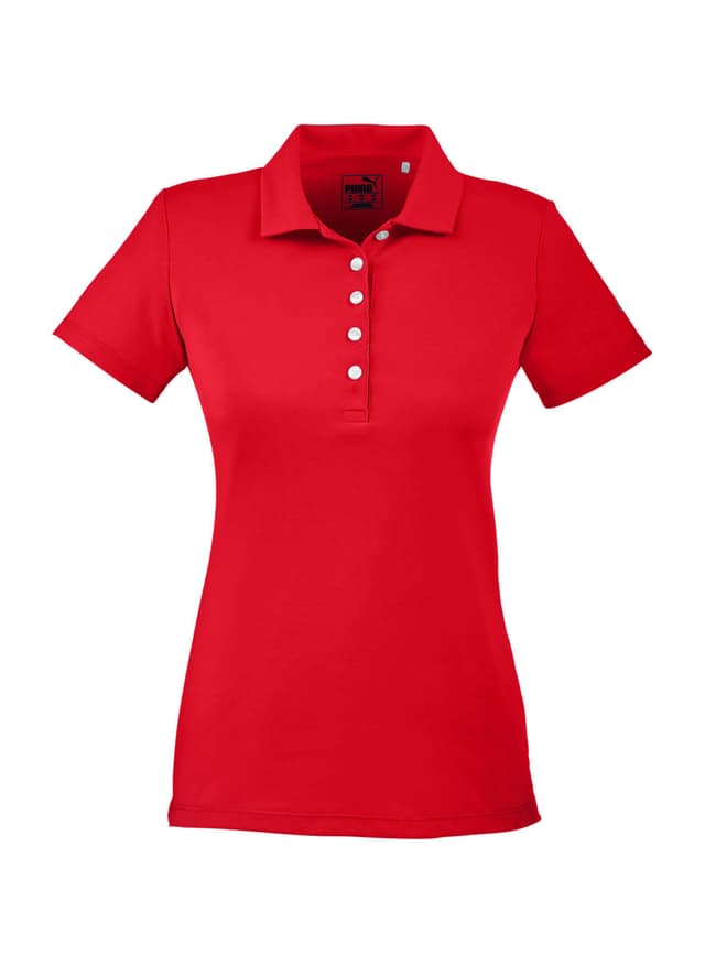 Puma Women's Fusion Polo - High Risk Red 3XL
