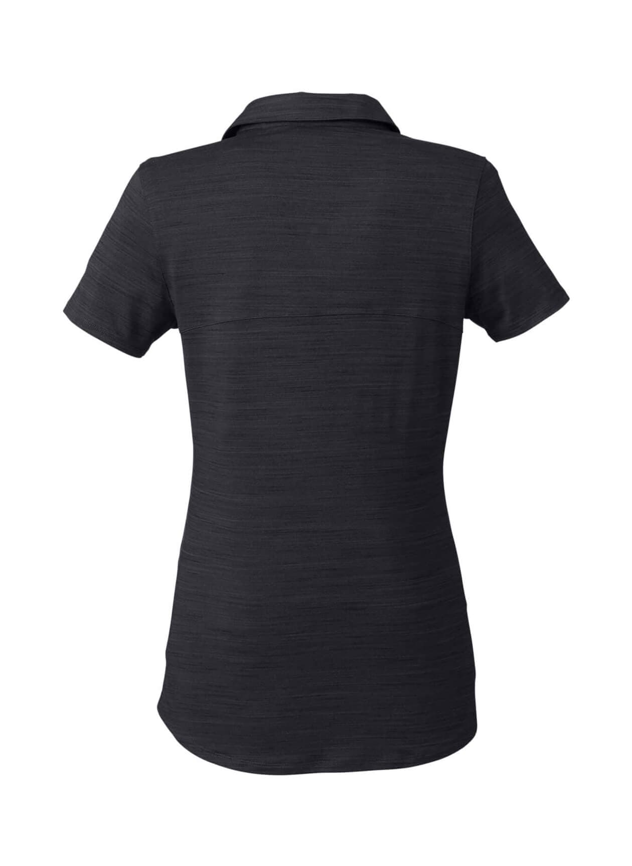 PUMA Women's Cloudspun Free V-Neck Polo - Black LG