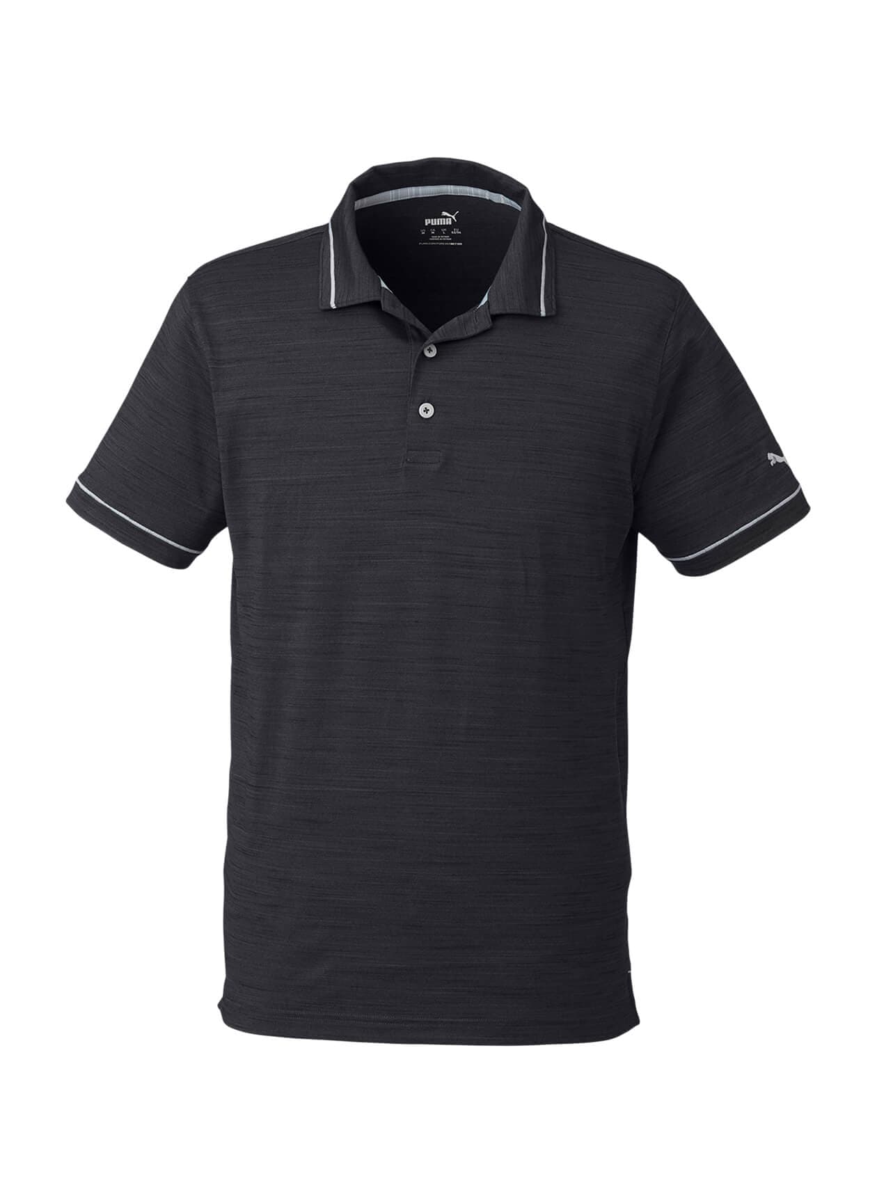 PUMA Men's Cloudspun Monarch Polo - Black 3XL