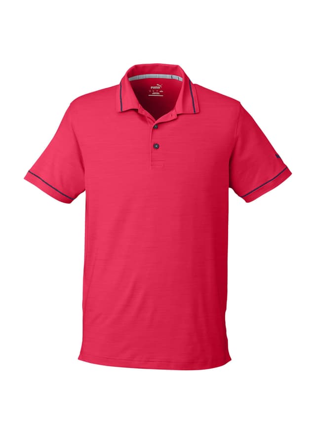 PUMA Men's Cloudspun Monarch Polo - Red 3XL