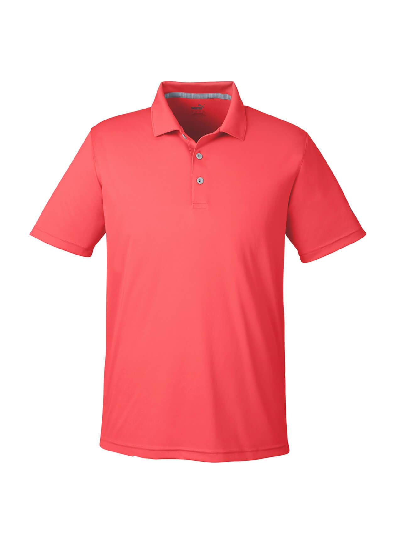 PUMA Men's Gamer Golf Polo - Hot Coral 3XL