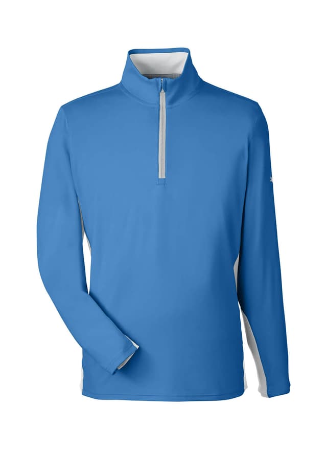 PUMA Men's Gamer Golf Quarter-Zip - Blue 3XL