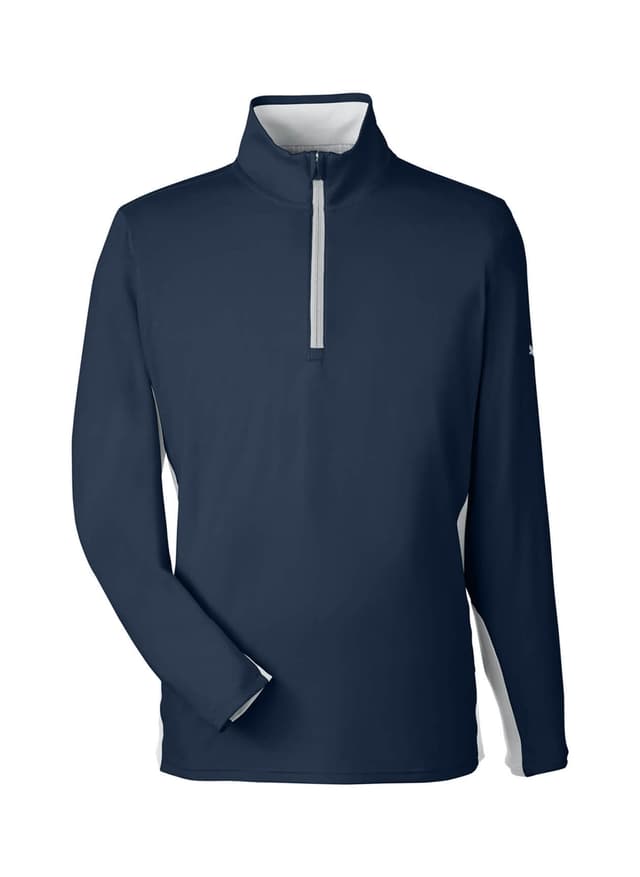 PUMA Men's Gamer Golf Quarter-Zip - Navy 3XL