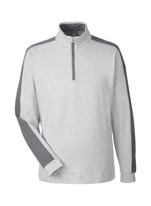 PUMA Men's Cloudspun T7 Quarter-Zip - Light Grey 3XL