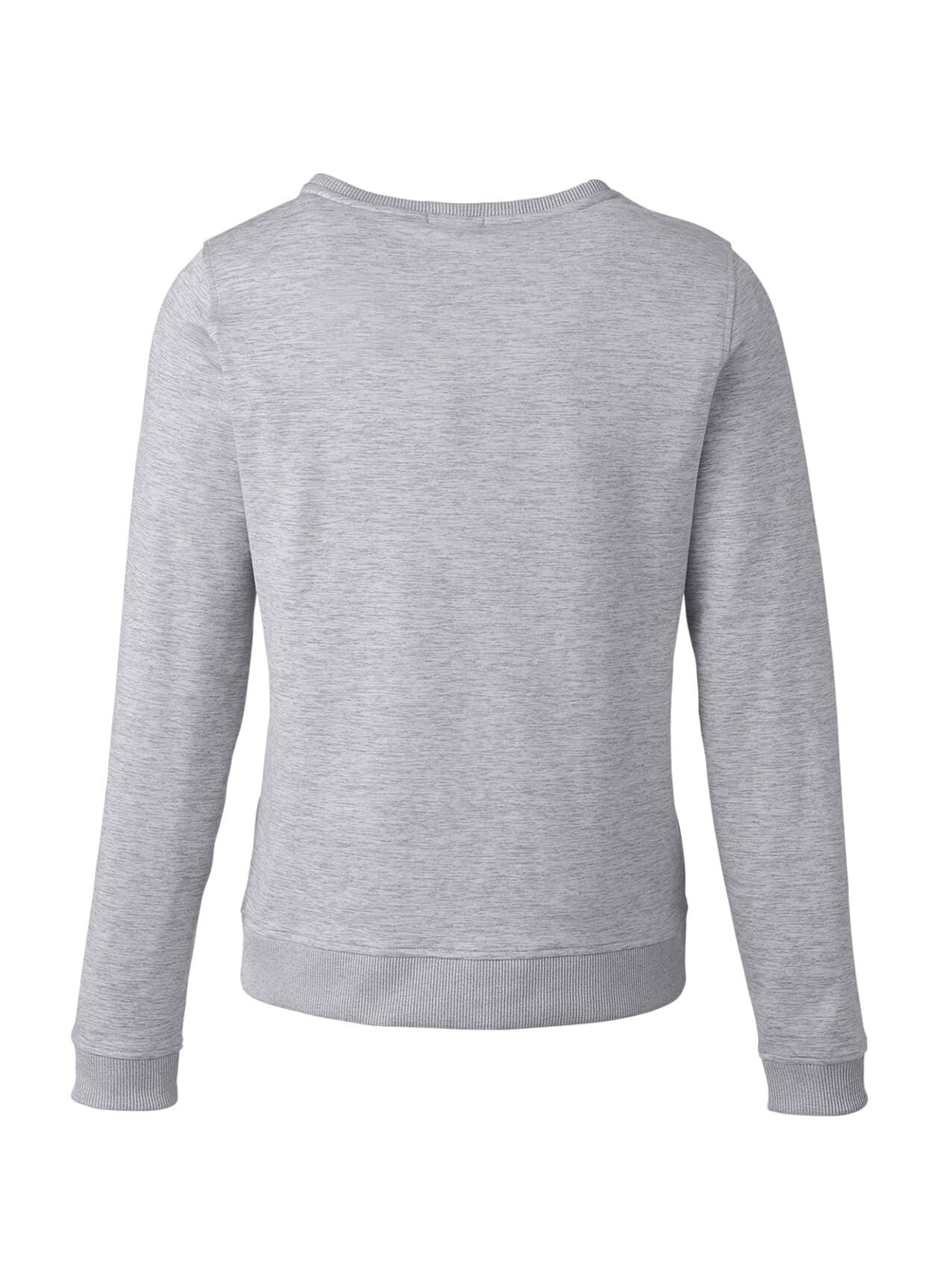 PUMA Women's Cloudspun Crewneck Sweatshirt - Light Grey LG