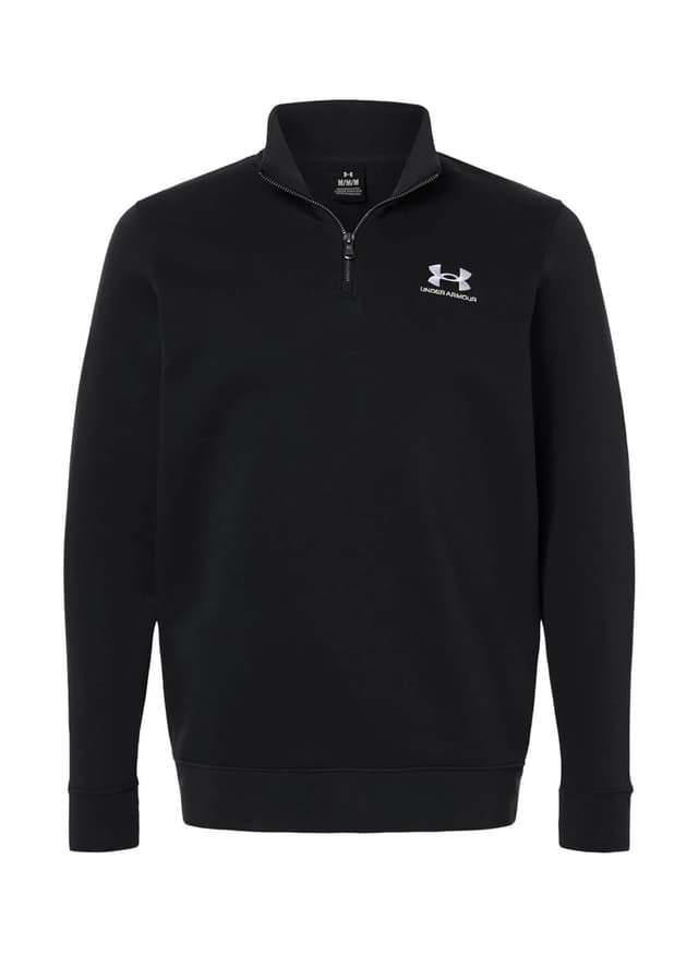 Under Armour Men's Fleece Icon Quarter-Zip - Black 3XL