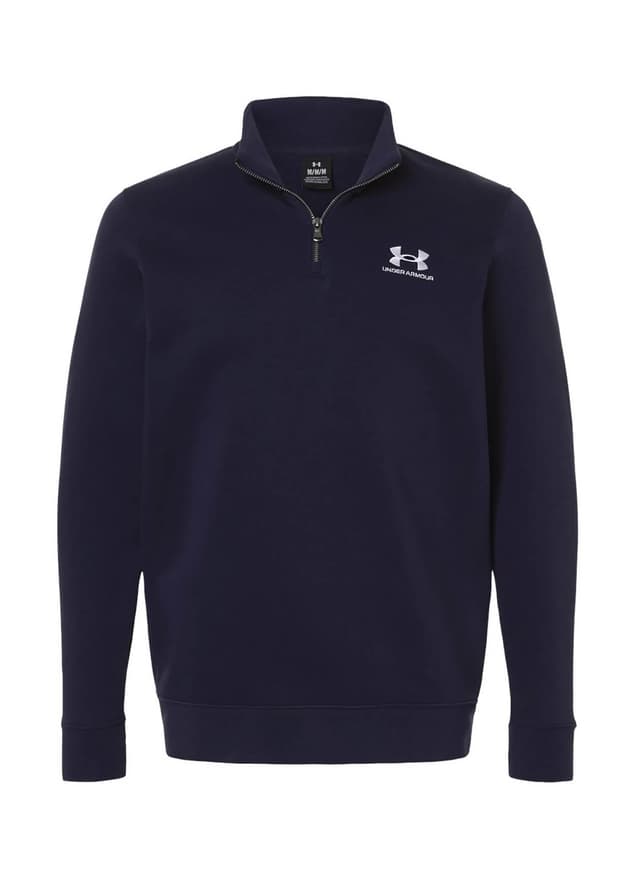 Under Armour Men's Fleece Icon Quarter-Zip - Navy 3XL