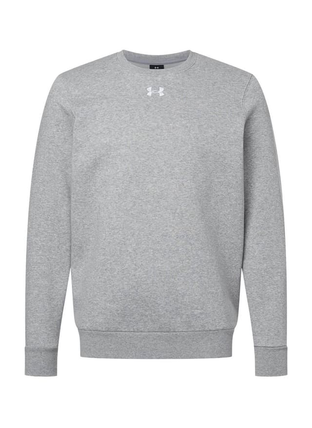 Under Armour Men's Team Icon Fleece Crew Sweatshirt - Light Grey 3XL