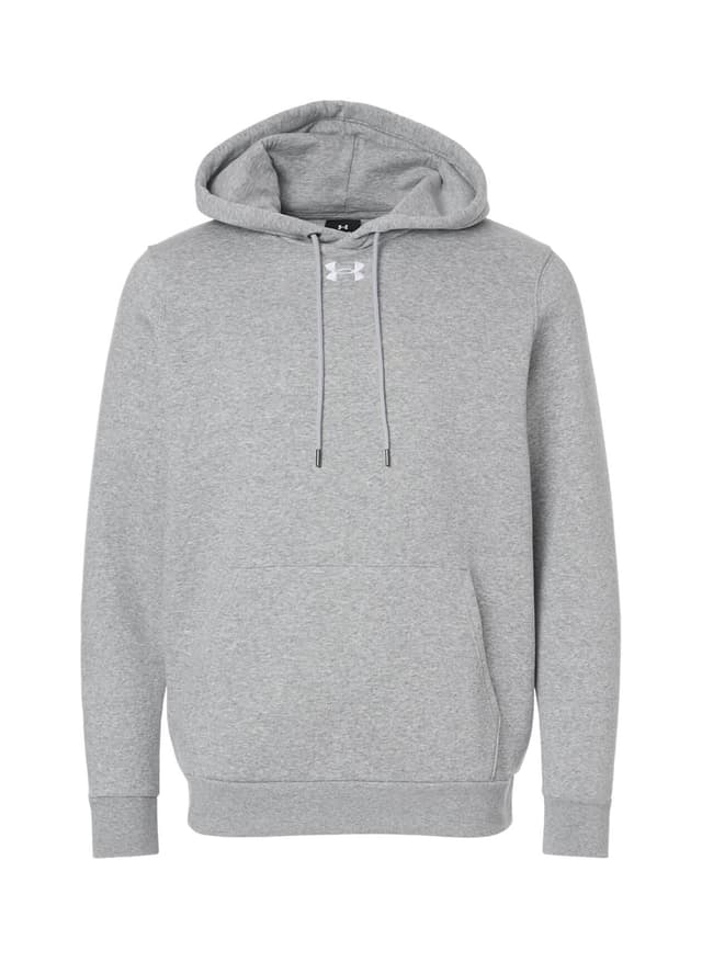 Under Armour Men's Team Icon Fleece Hoodie - Light Grey 3XL