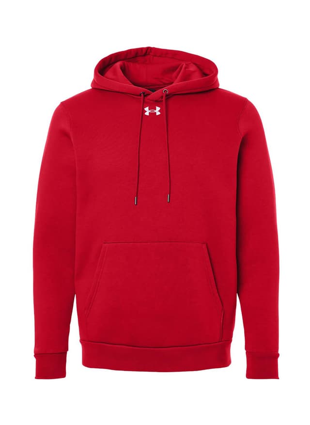 Under Armour Men's Team Icon Fleece Hoodie - Red 3XL