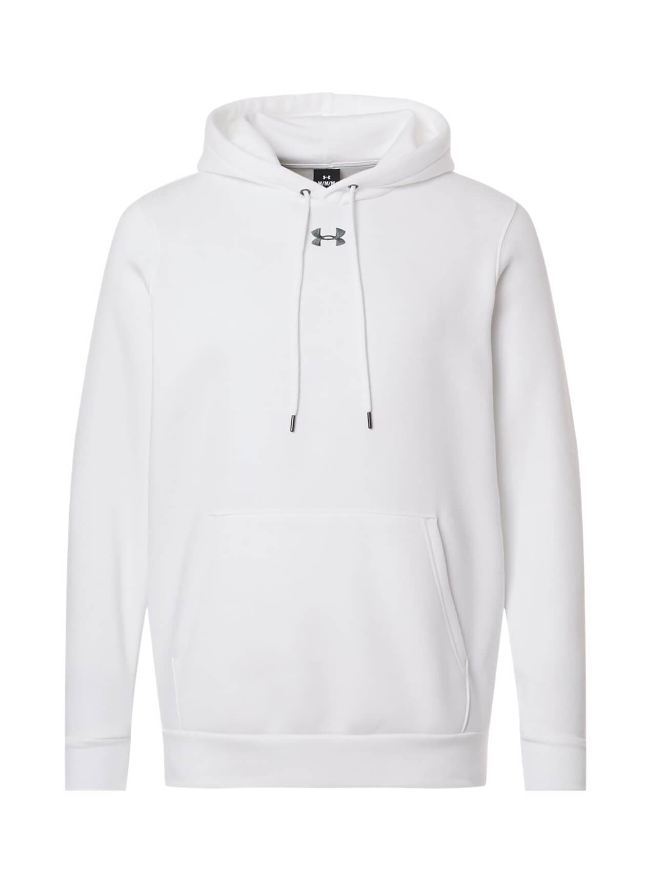 Under Armour Men's Team Icon Fleece Hoodie - White 3XL