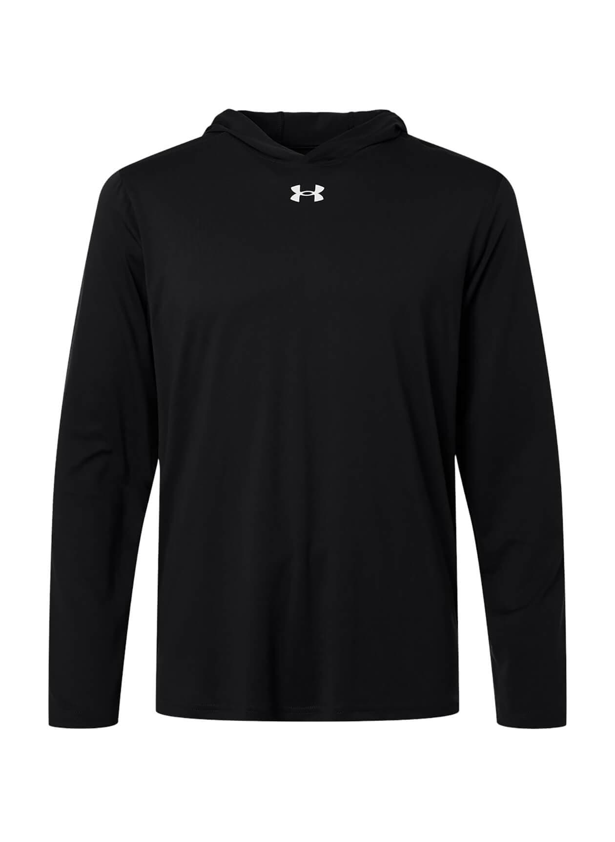 Under Armour Men's Team Vanish Hooded Long-Sleeve T-Shirt - Black 3XL