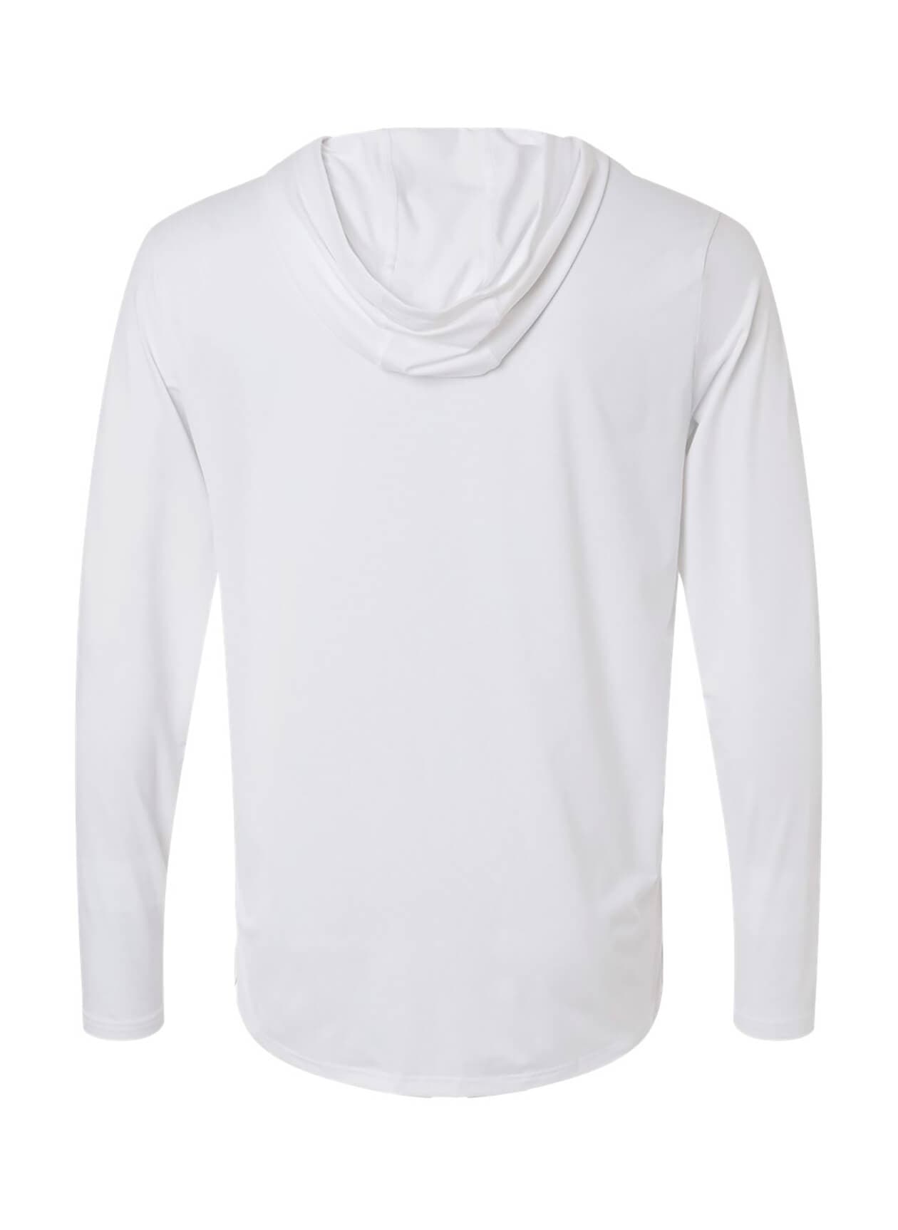 Under Armour Men's Team Vanish Hooded Long-Sleeve T-Shirt - White 3XL