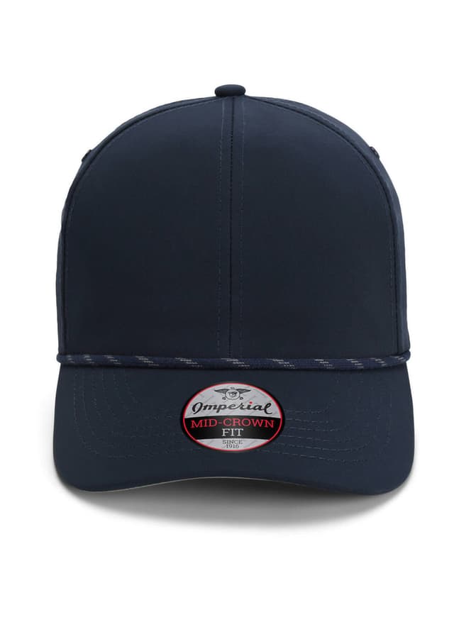 Imperial The Habanero 6 Panel Rope Hat - Navy MISC