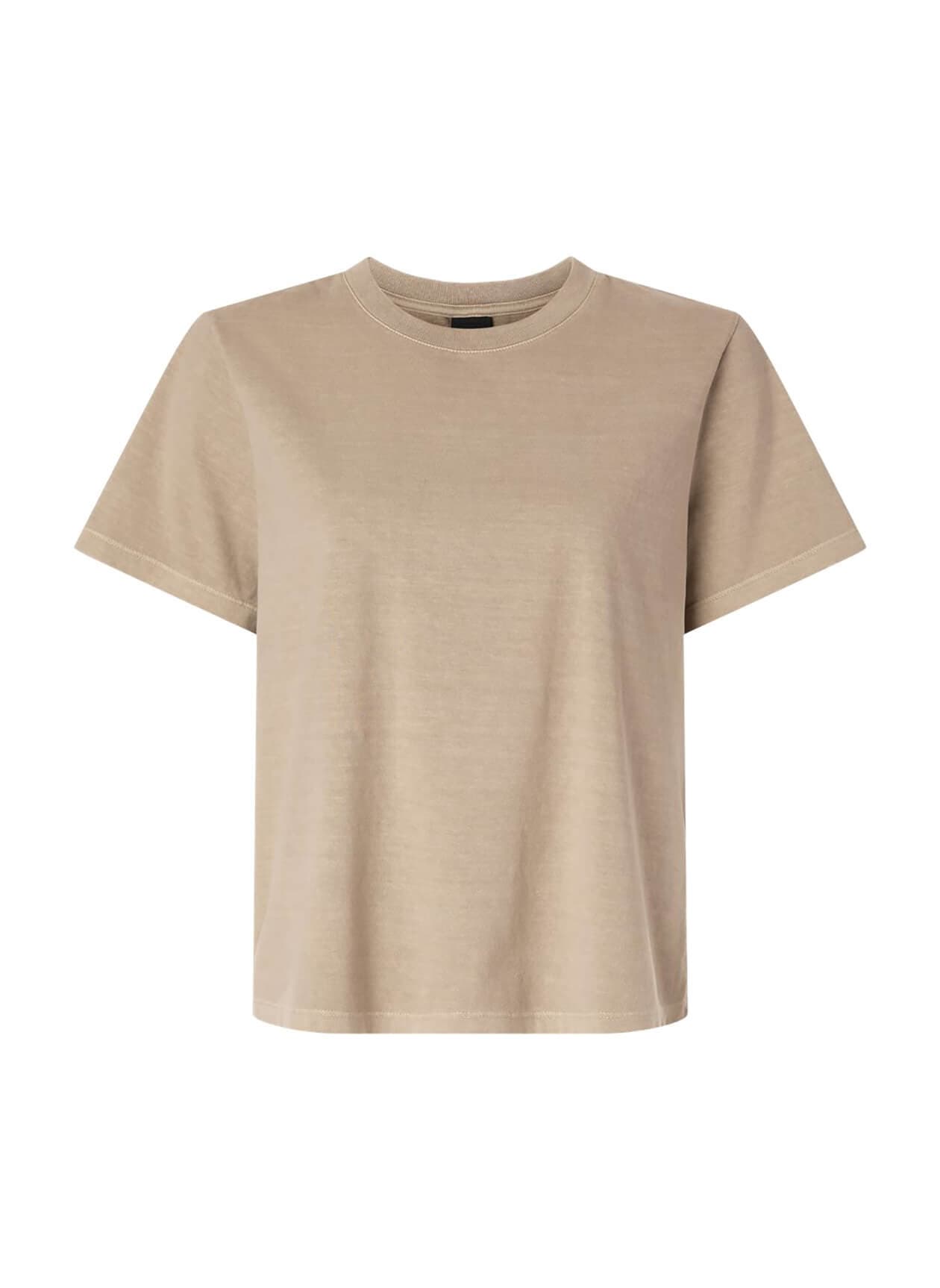 Bella + Canvas Women's Garment-Dyed Tee - Khaki (KHK) 3XL