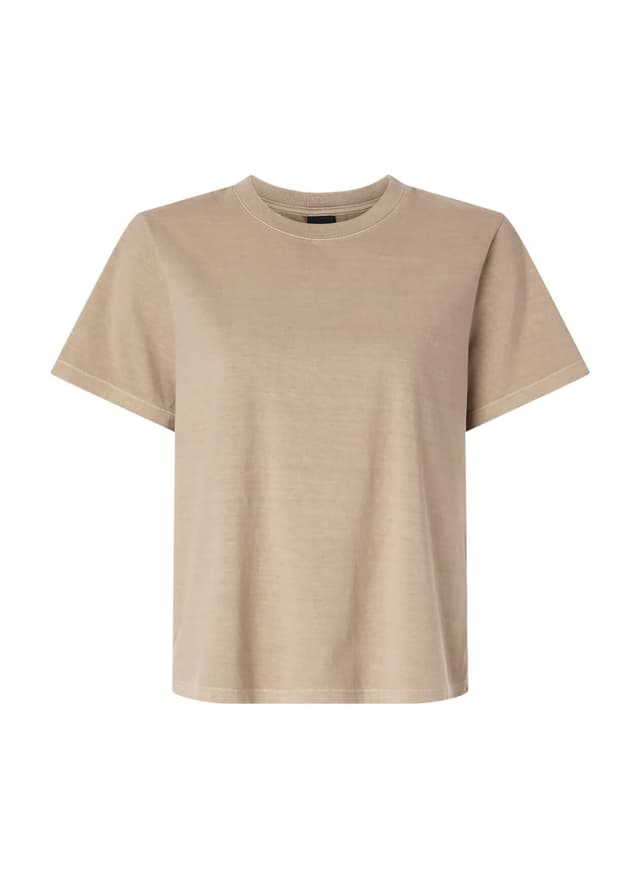 Bella + Canvas Women's Garment-Dyed Tee - Khaki (KHK) 3XL