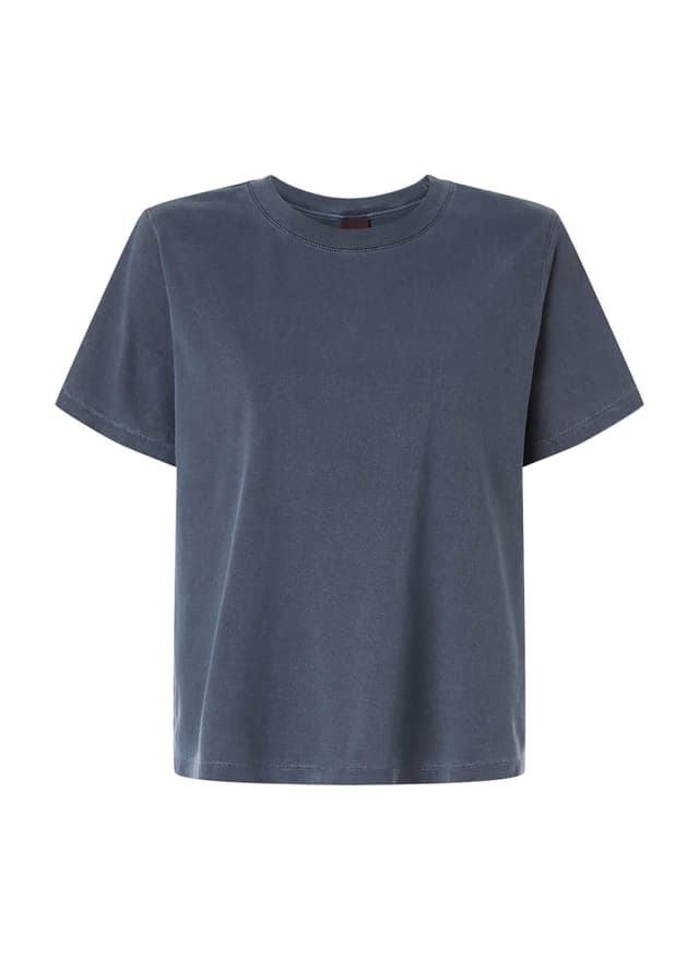 Bella + Canvas Women's Garment-Dyed Tee - Navy 3XL