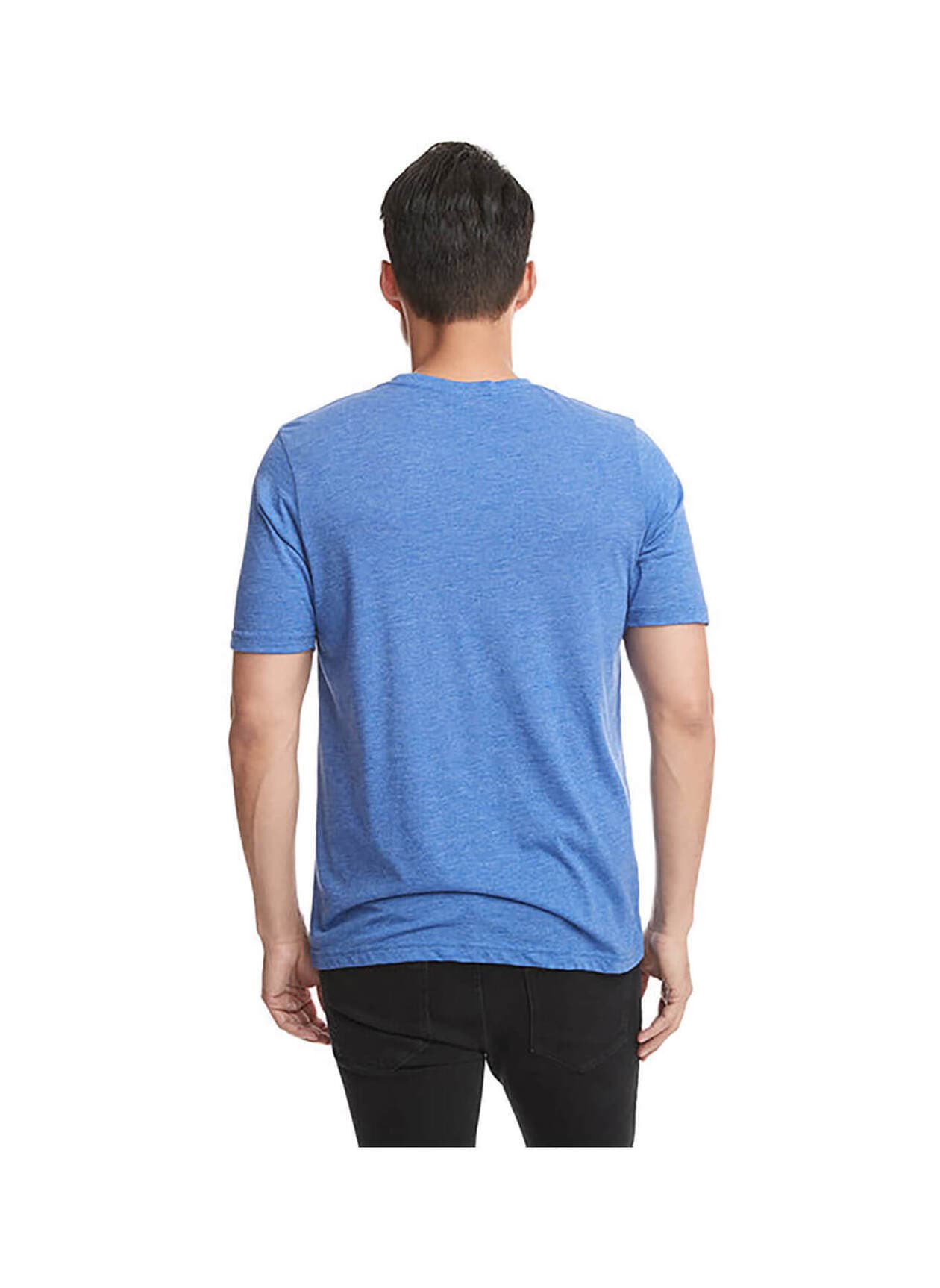 Next Level Unisex Poly/Cotton Crew T-Shirt - Cyan 3XL