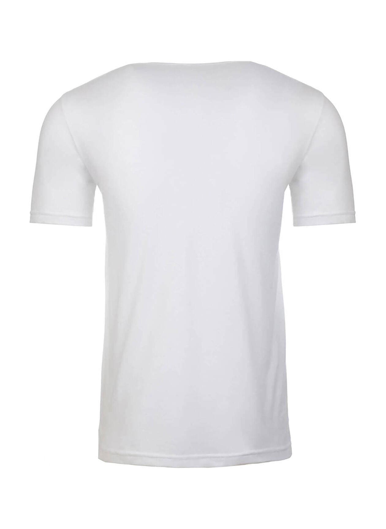 Next Level Unisex Poly/Cotton Crew T-Shirt - White 3XL