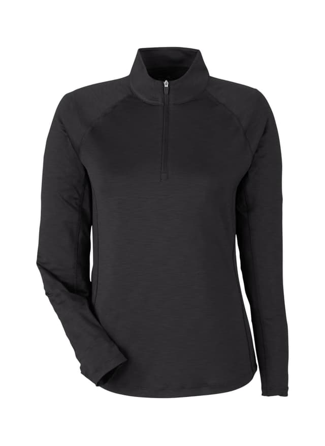 PUMA Women's You-V Quarter-Zip - Black LG