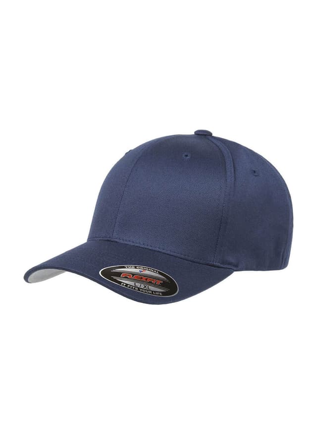 Flexfit Wooly 6-Panel Hat - Navy LG/XL